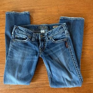 Silver jeans Frances capris